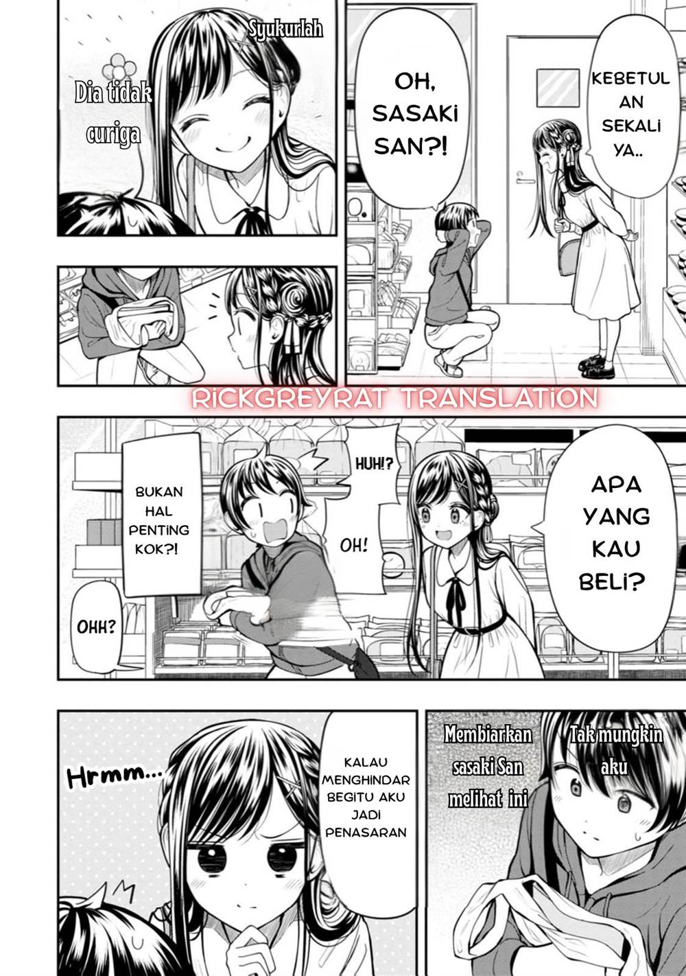 Sasaki-san wa Chotto dake Sugoi. Chapter 5 - halaman 4