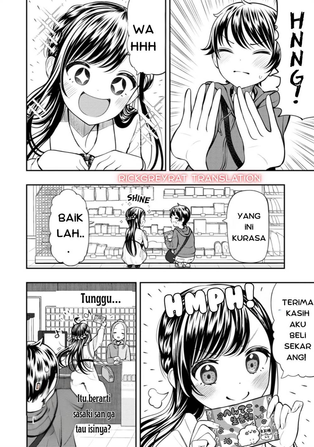 Sasaki-san wa Chotto dake Sugoi. Chapter 5 - halaman 8