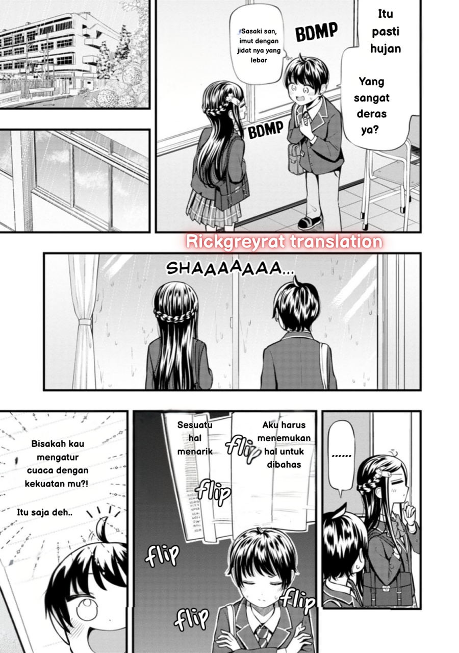 Sasaki-san wa Chotto dake Sugoi. Chapter 8 - halaman 3