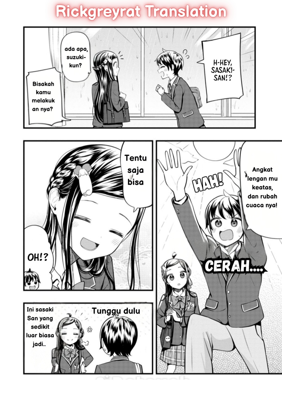 Sasaki-san wa Chotto dake Sugoi. Chapter 8 - halaman 4