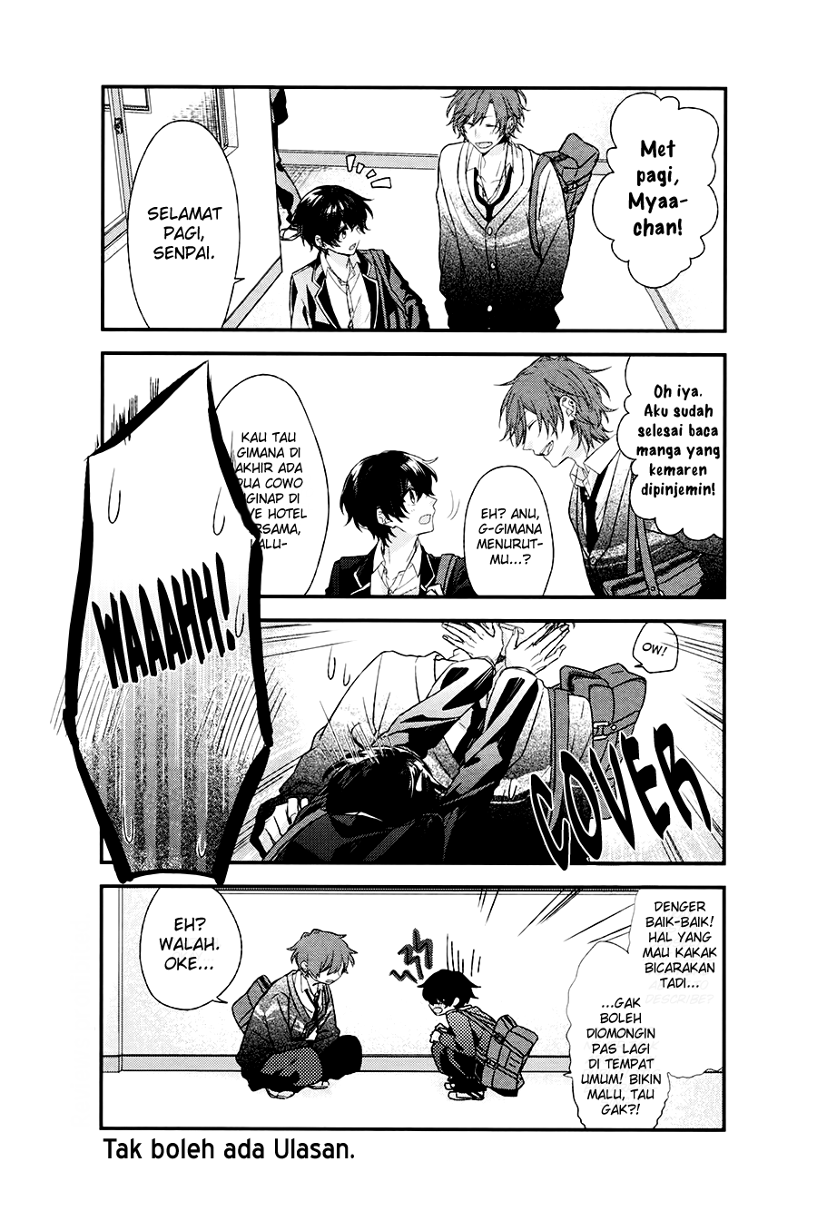 Sasaki to Miyano Chapter 1 - halaman 14