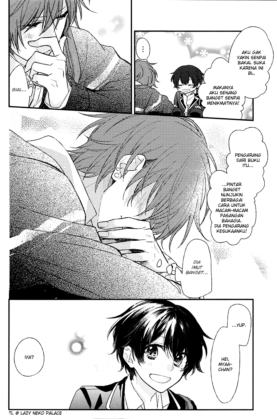 Sasaki to Miyano Chapter 1 - halaman 19