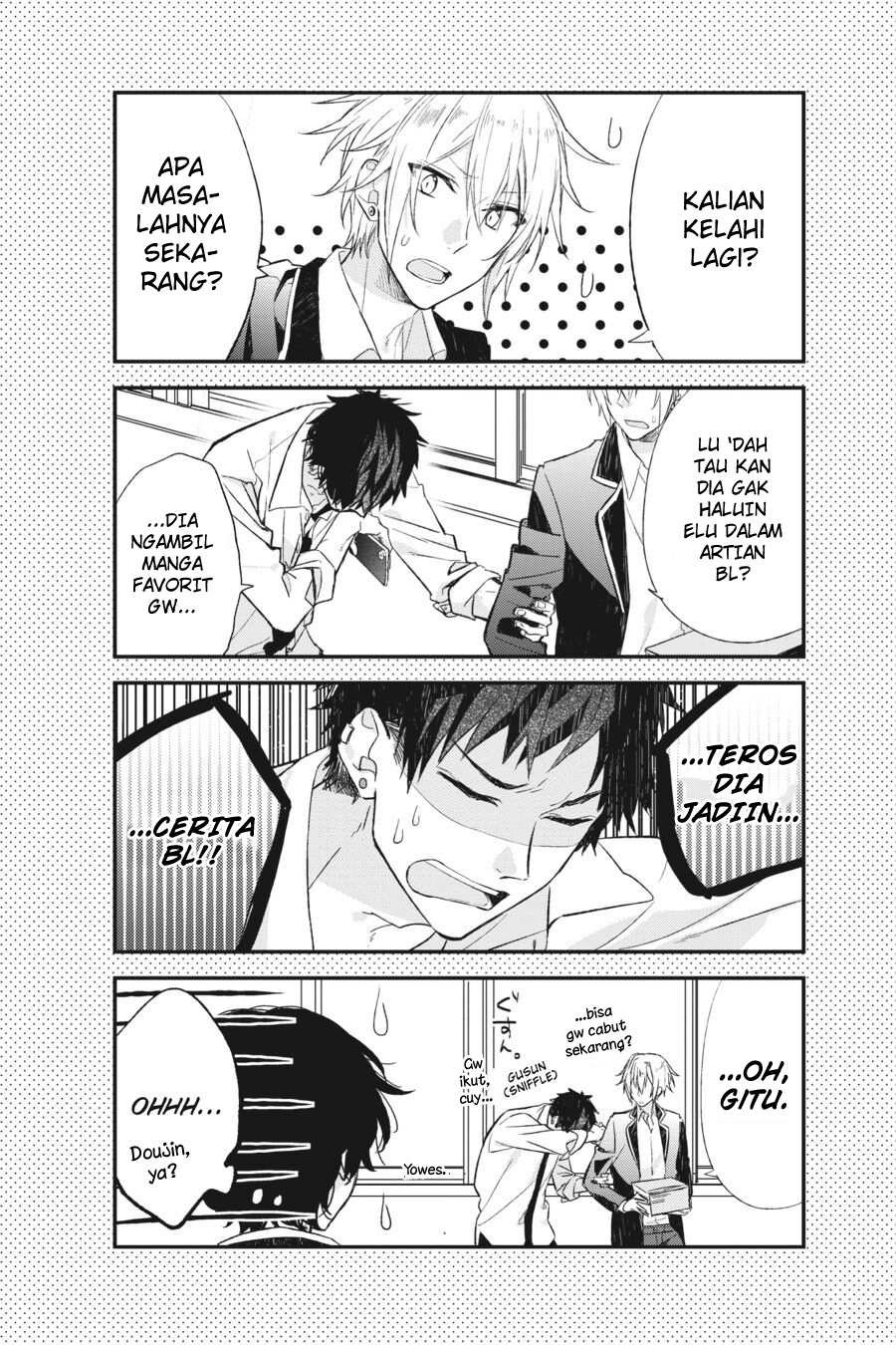 Sasaki to Miyano Chapter 12 - halaman 22
