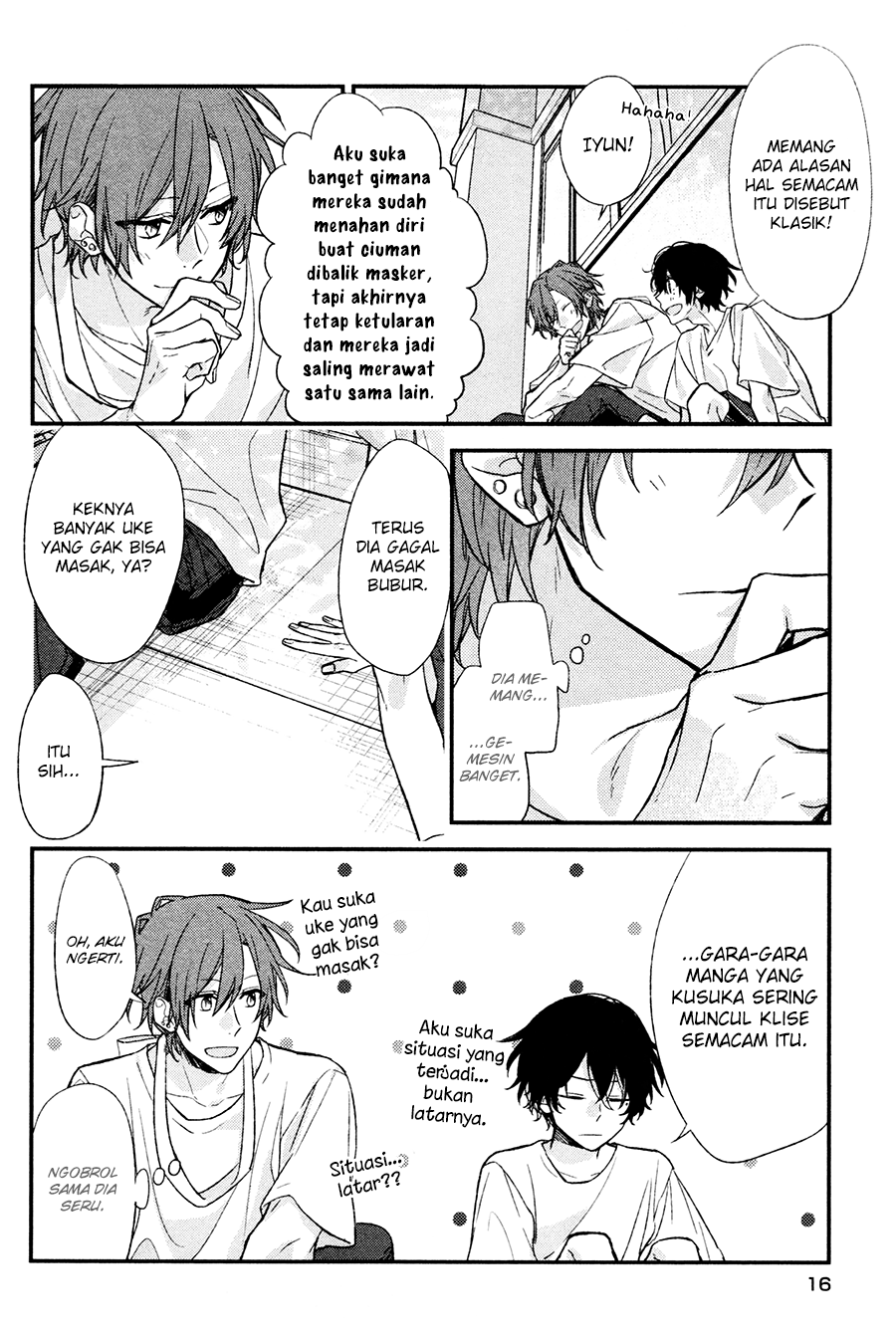 Sasaki to Miyano Chapter 13 - halaman 16