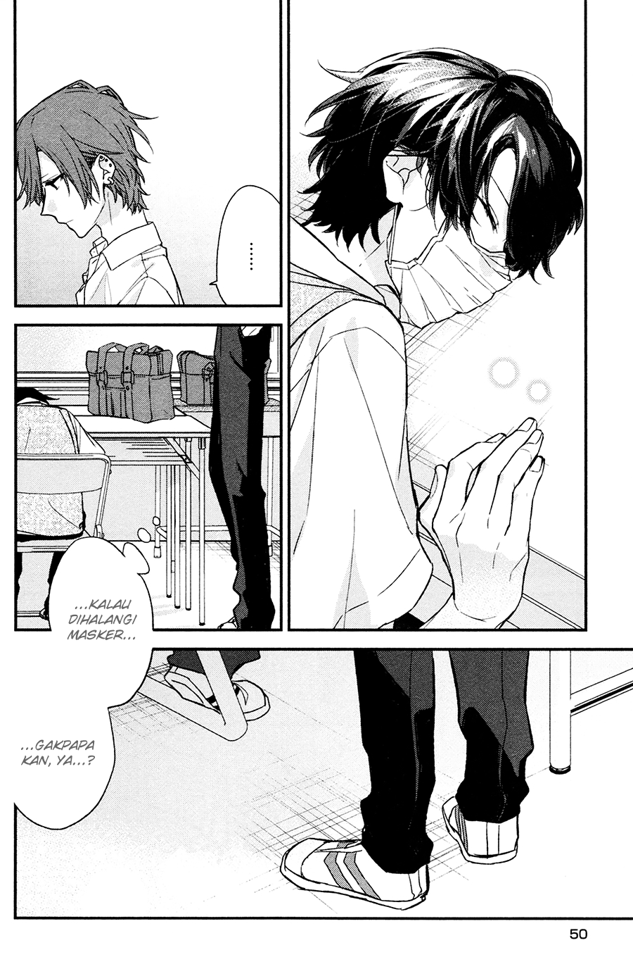 Sasaki to Miyano Chapter 15 - halaman 14