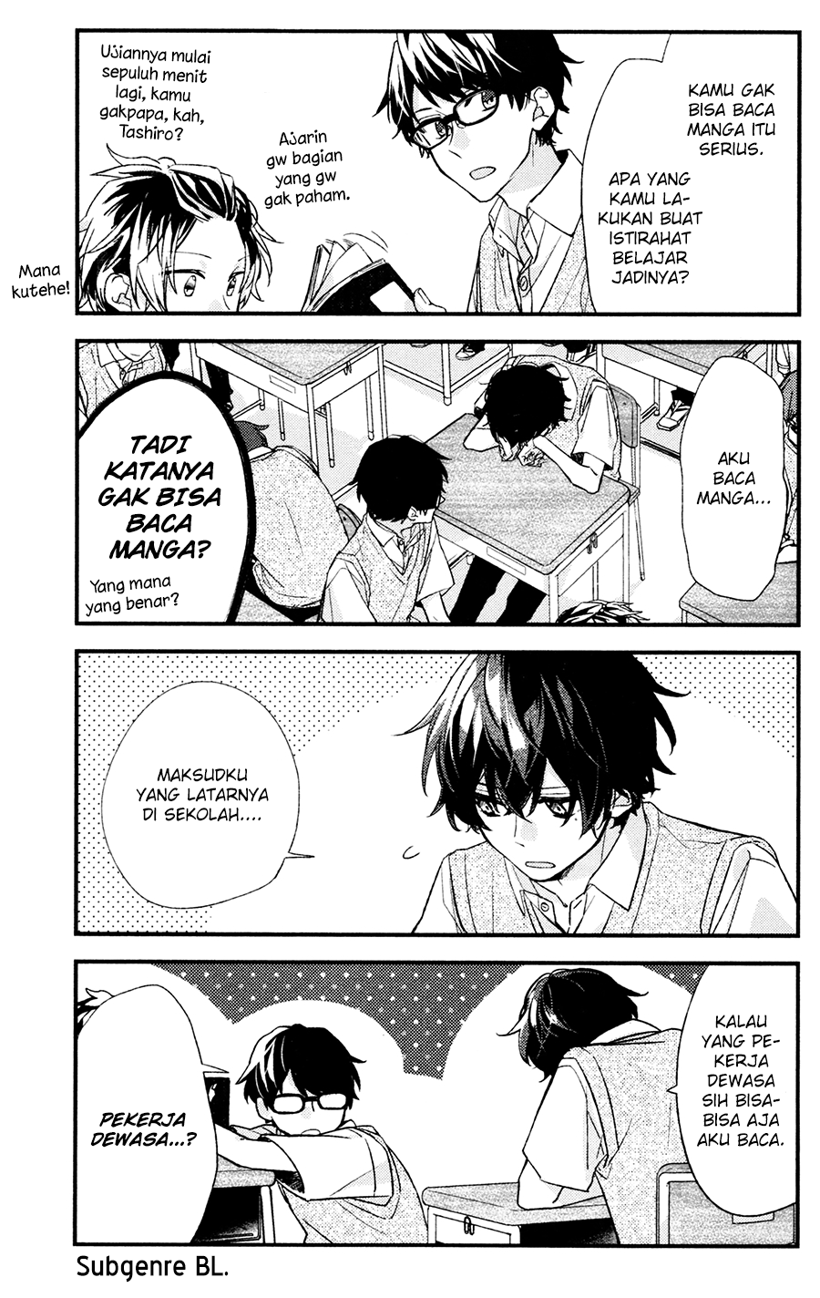 Sasaki to Miyano Chapter 17 - halaman 6