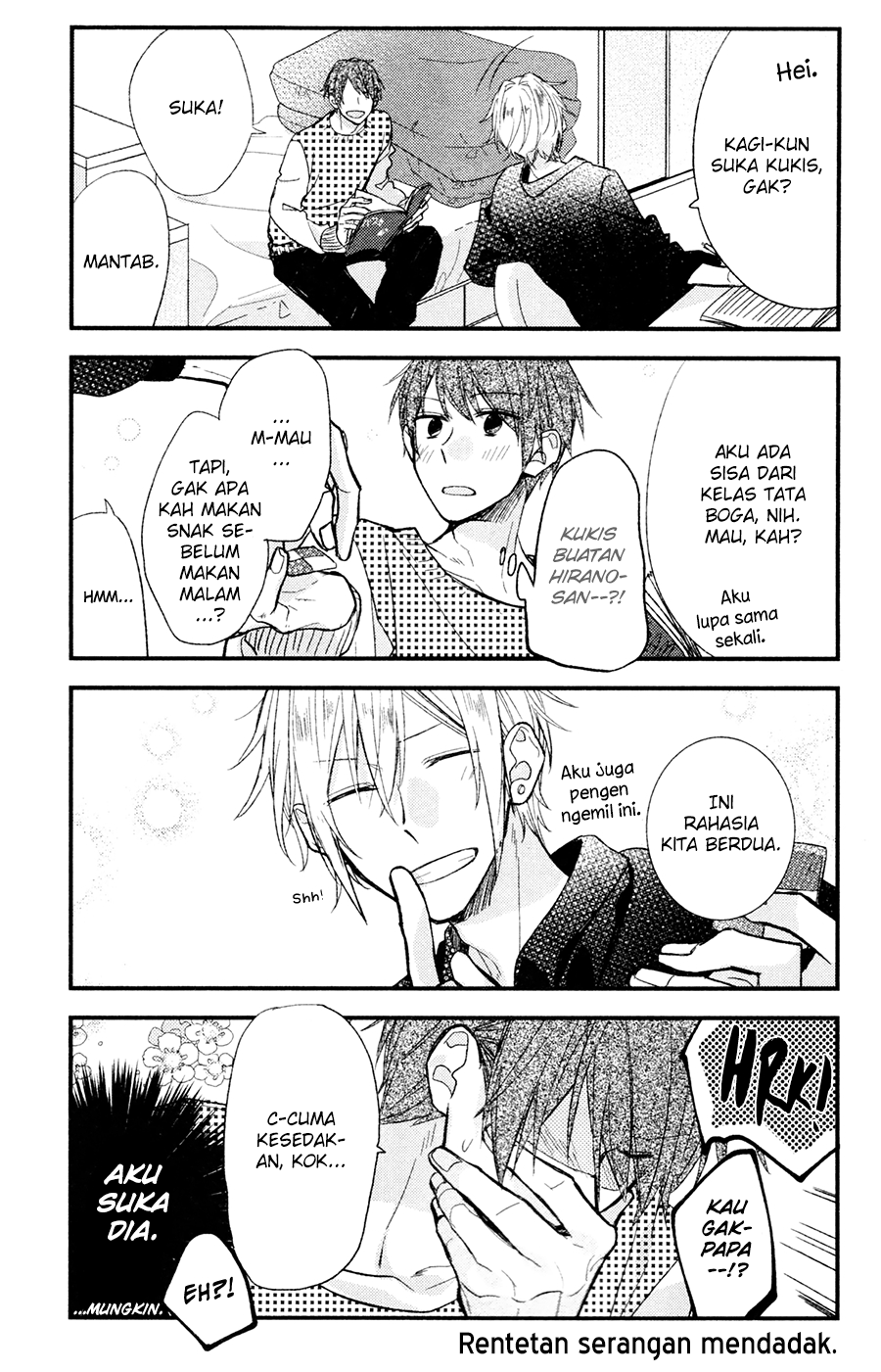 Sasaki to Miyano Chapter 18.5 - halaman 5