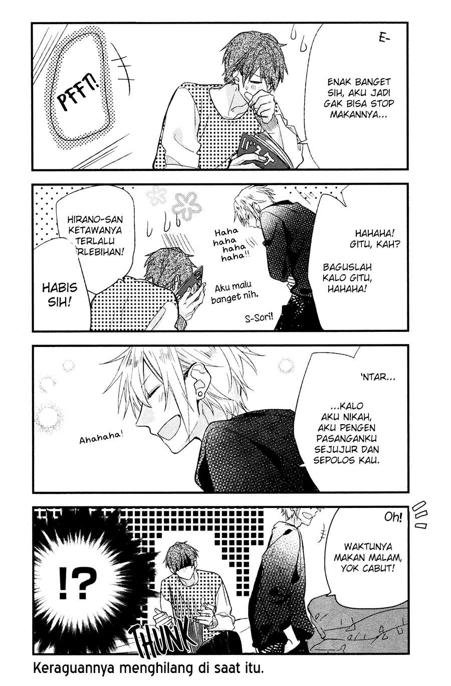 Sasaki to Miyano Chapter 18.5 - halaman 6