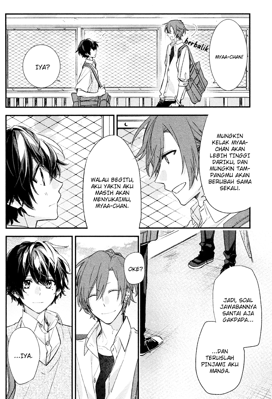 Sasaki to Miyano Chapter 18 - halaman 16
