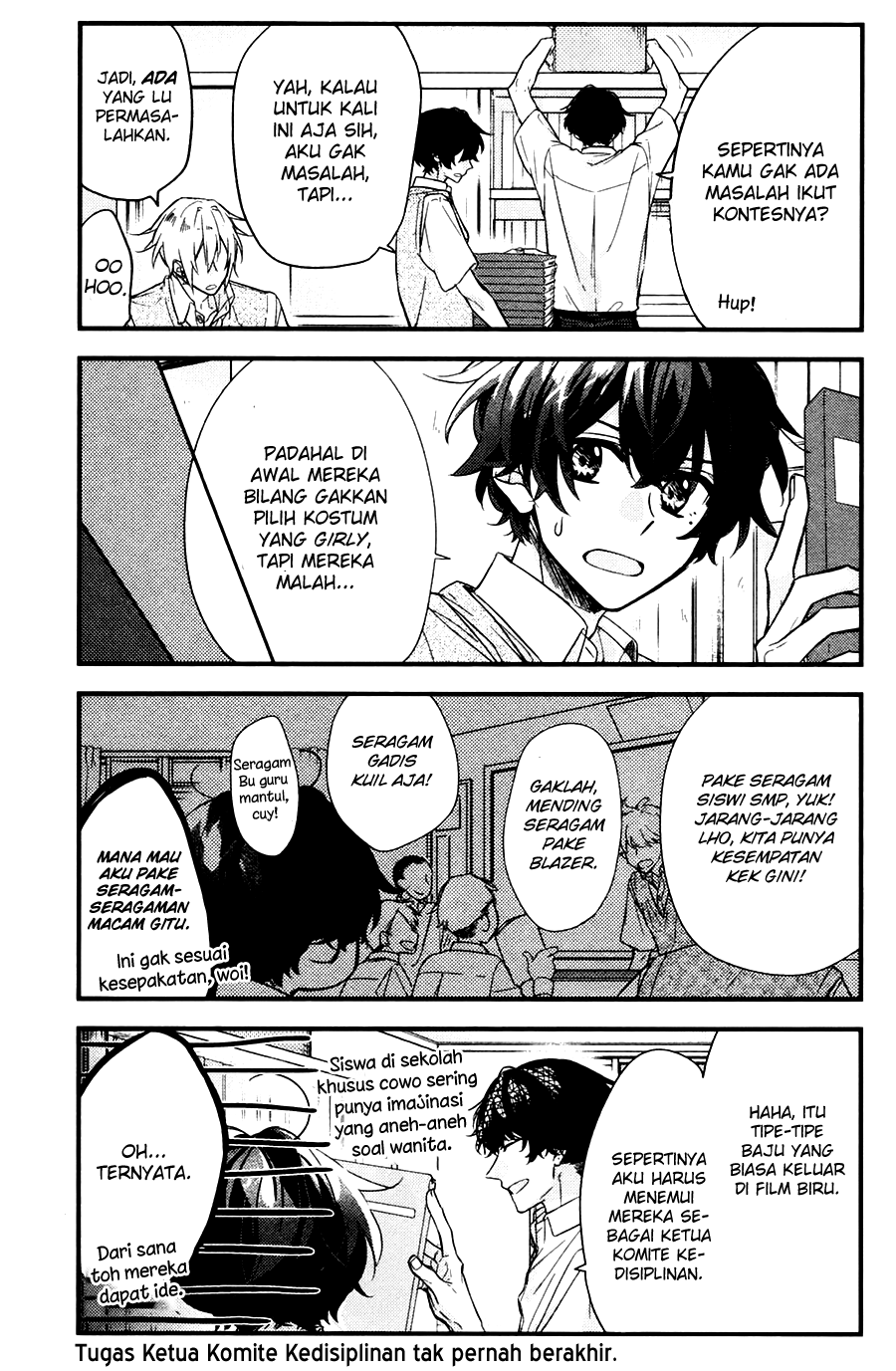 Sasaki to Miyano Chapter 19 - halaman 14