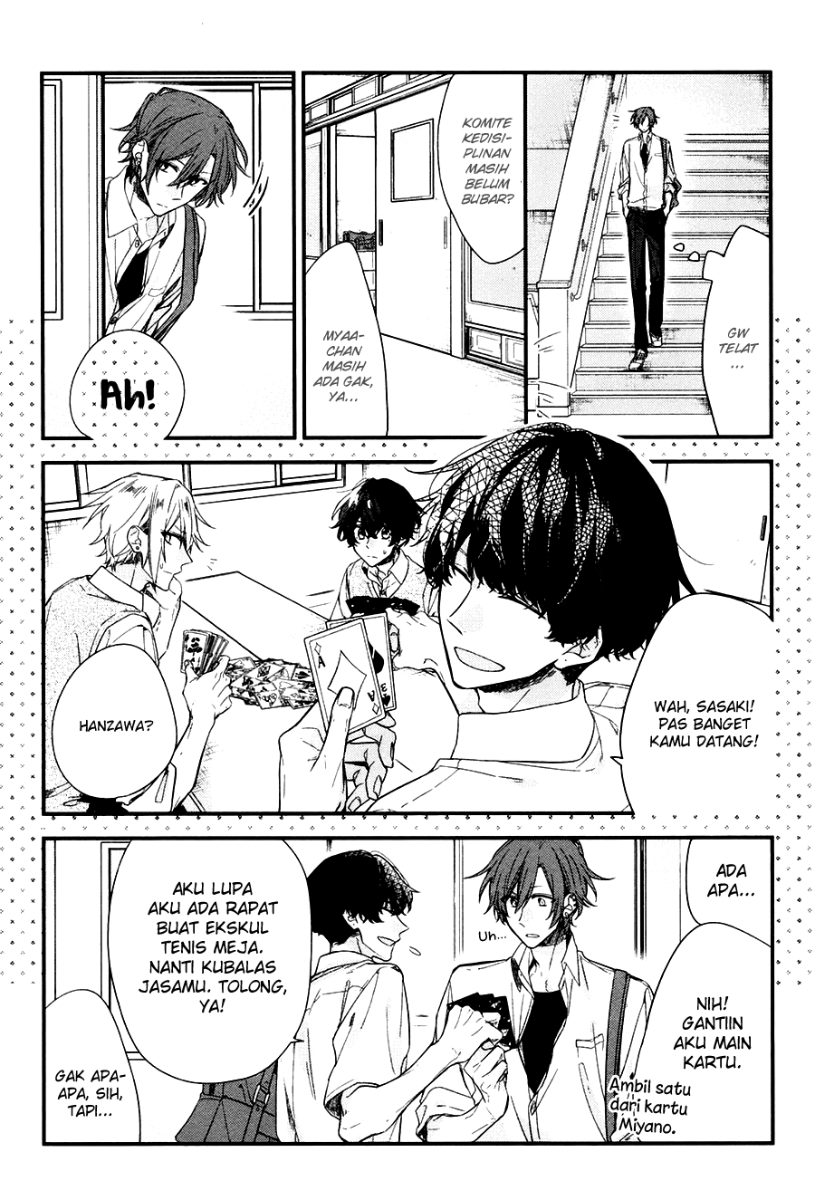 Sasaki to Miyano Chapter 19 - halaman 17
