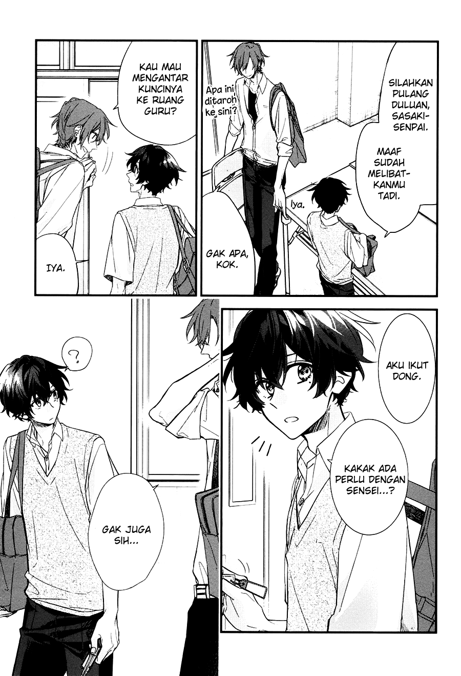 Sasaki to Miyano Chapter 19 - halaman 20