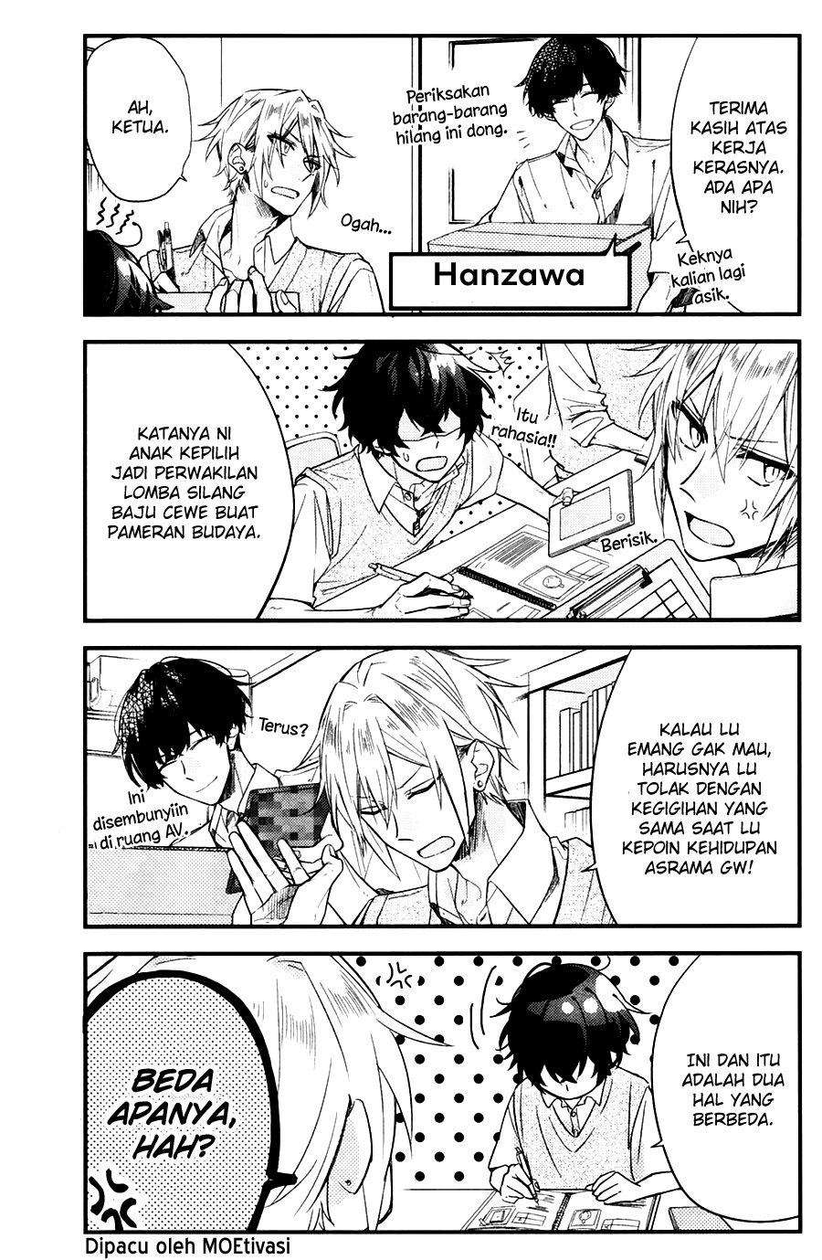Sasaki to Miyano Chapter 19 - halaman 8