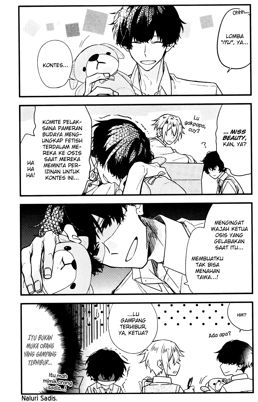 Sasaki to Miyano Chapter 19 - halaman 9