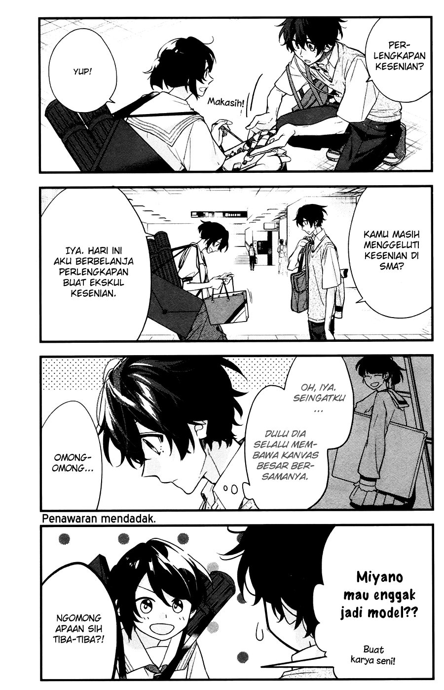 Sasaki to Miyano Chapter 20 - halaman 6