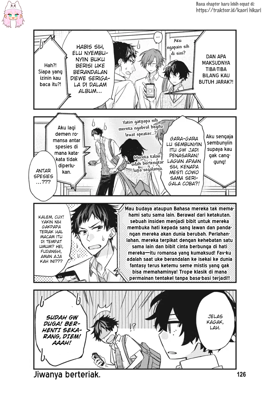 Sasaki to Miyano Chapter 21.5 - halaman 6