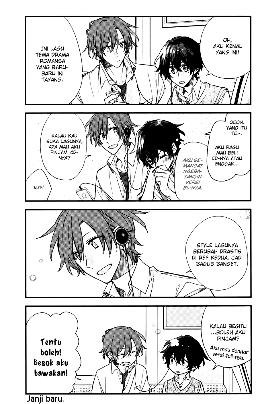 Sasaki to Miyano Chapter 21 - halaman 13