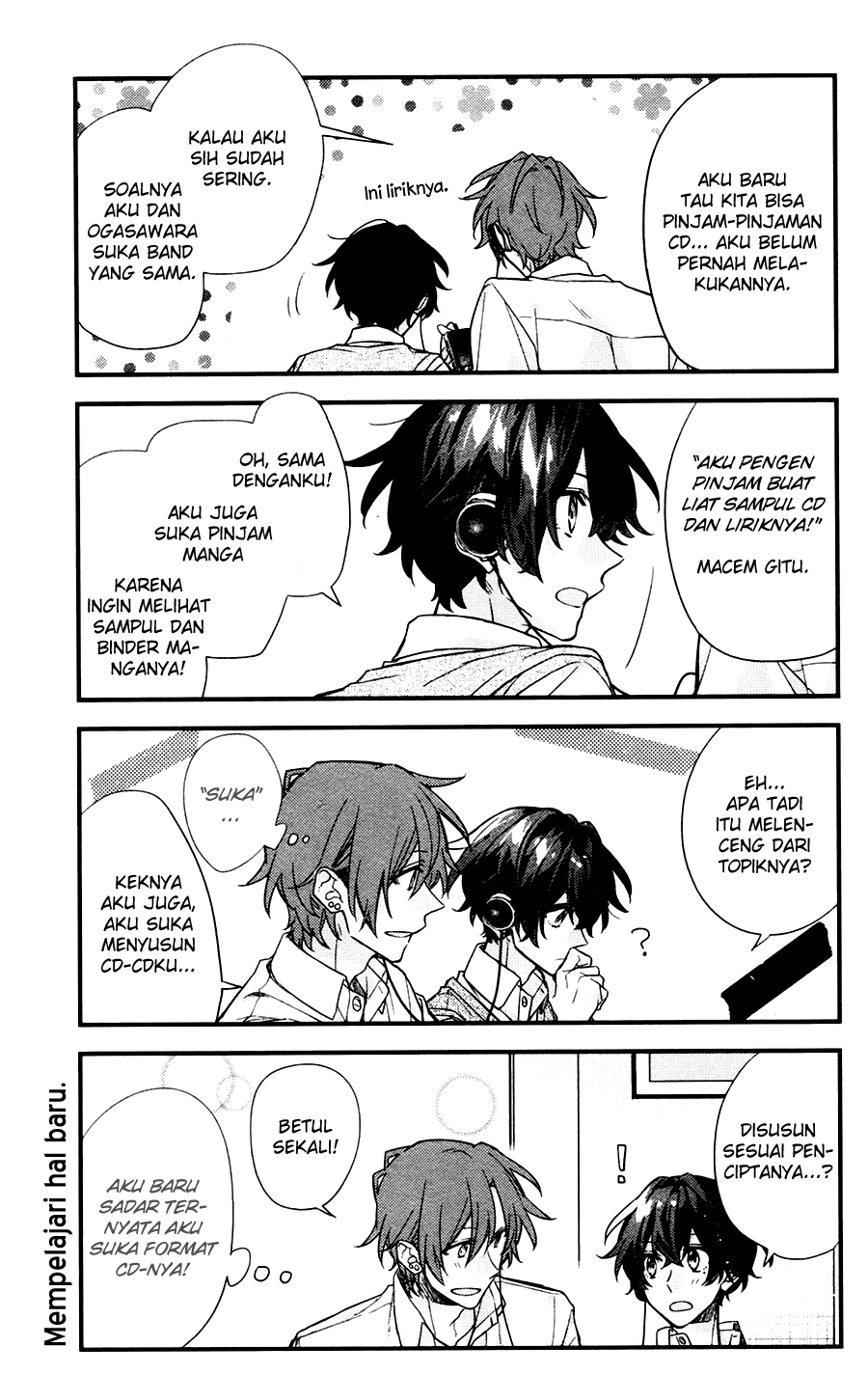 Sasaki to Miyano Chapter 21 - halaman 14