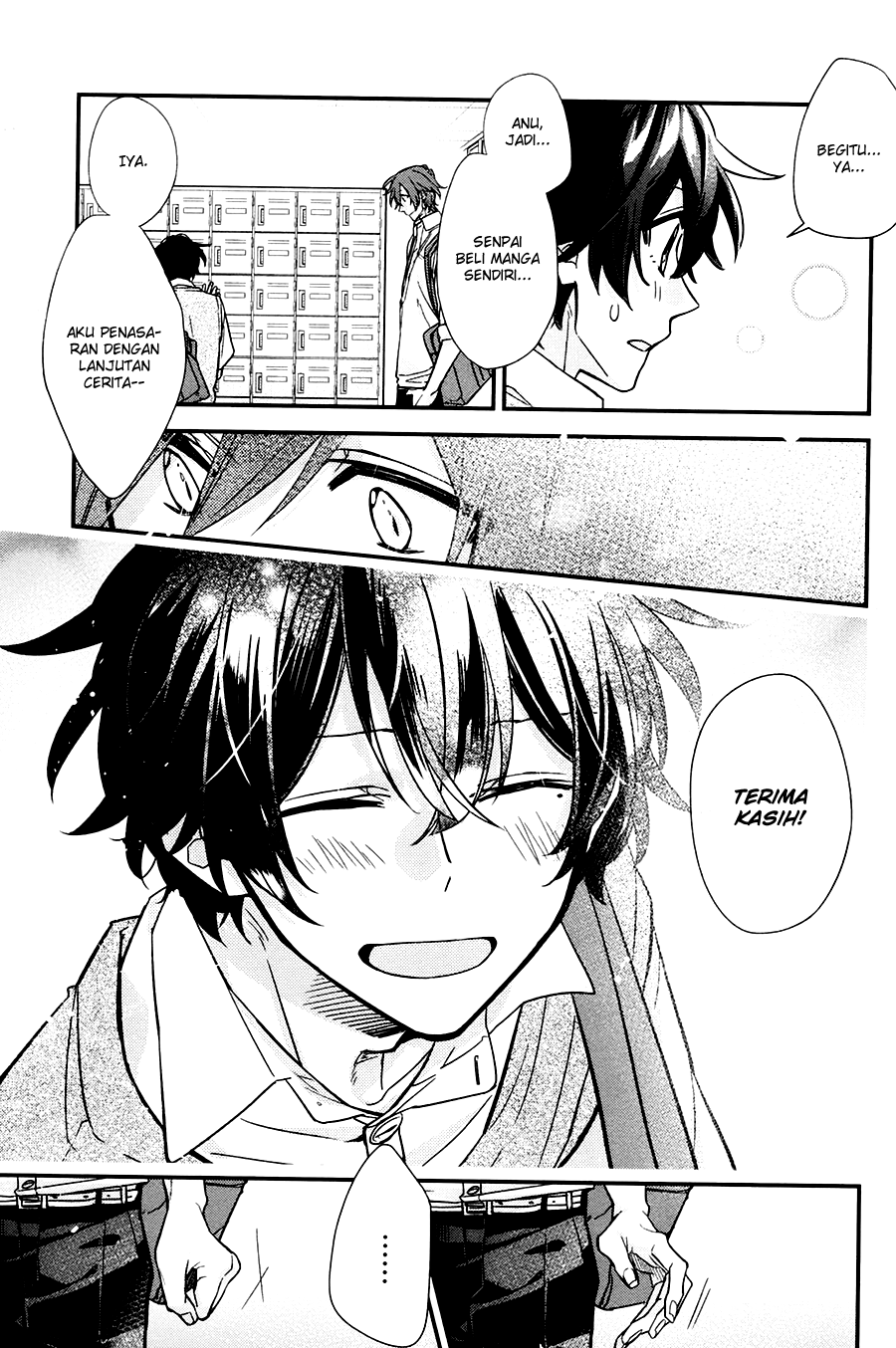 Sasaki to Miyano Chapter 21 - halaman 17