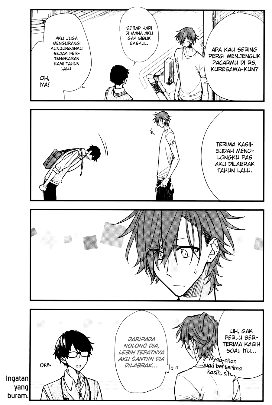 Sasaki to Miyano Chapter 21 - halaman 8