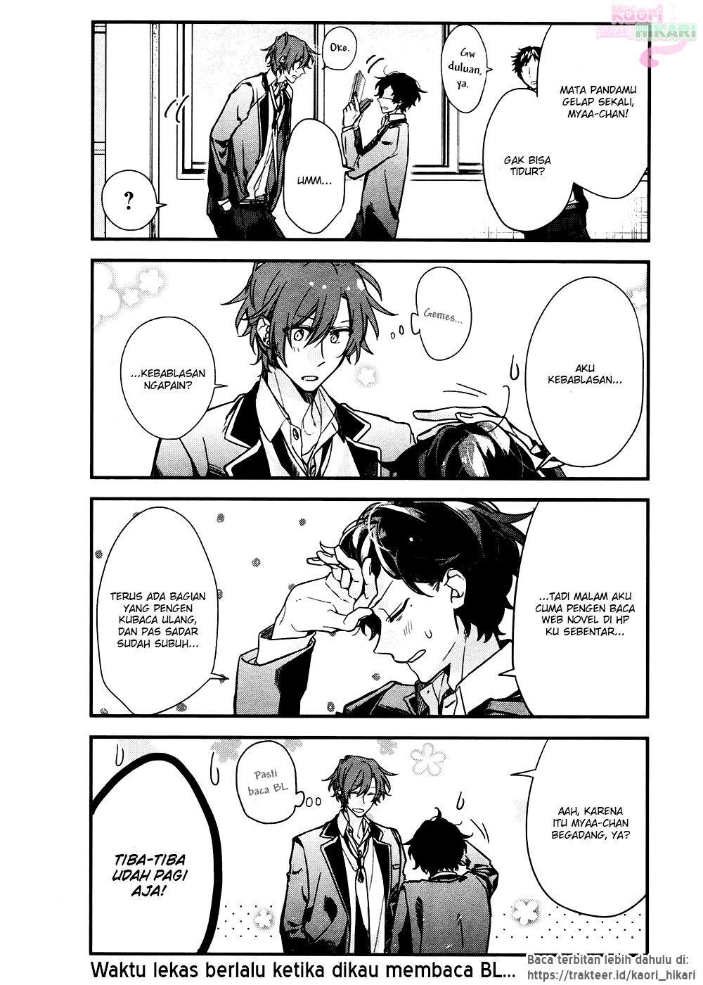 Sasaki to Miyano Chapter 22 - halaman 9