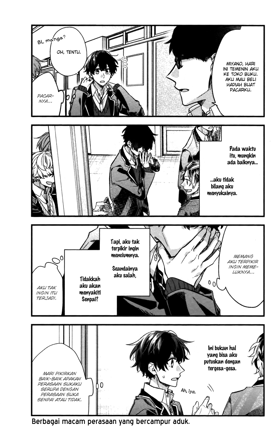 Sasaki to Miyano Chapter 24 - halaman 15