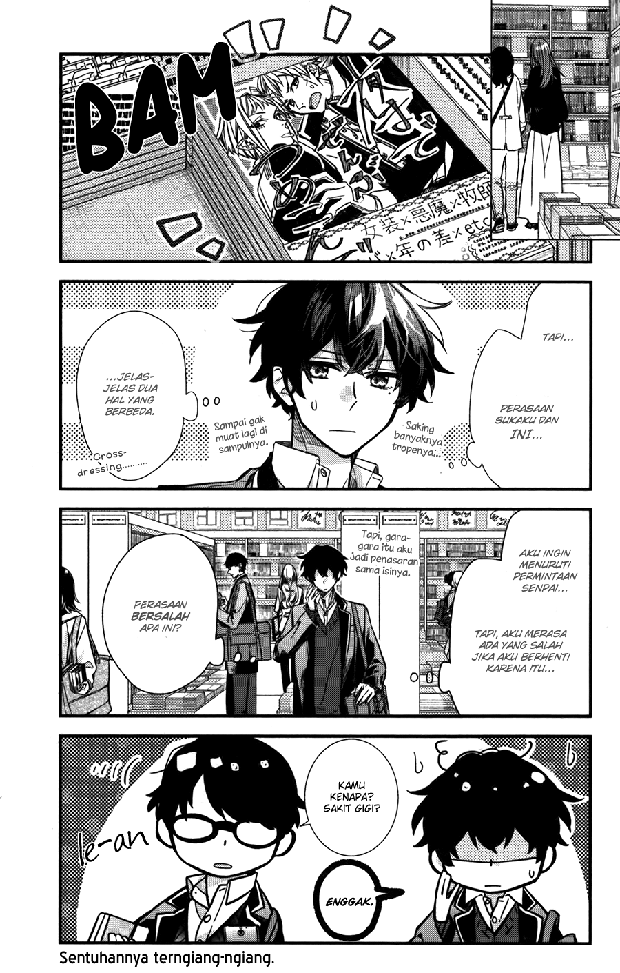 Sasaki to Miyano Chapter 24 - halaman 16