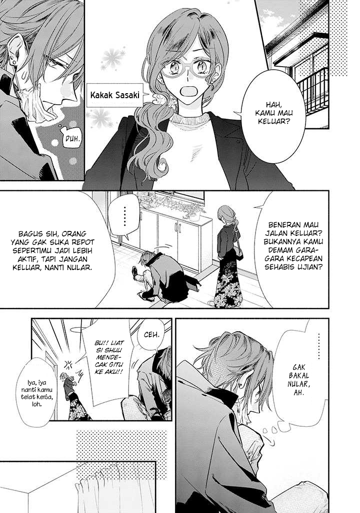 Sasaki to Miyano Chapter 34 - halaman 5