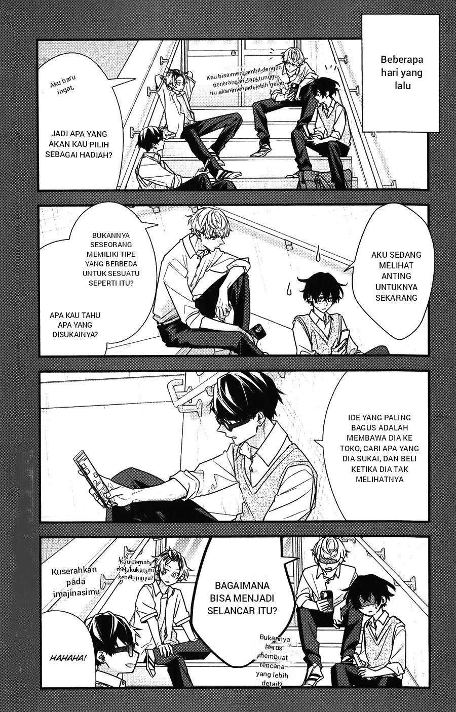 Sasaki to Miyano Chapter 44 - halaman 18