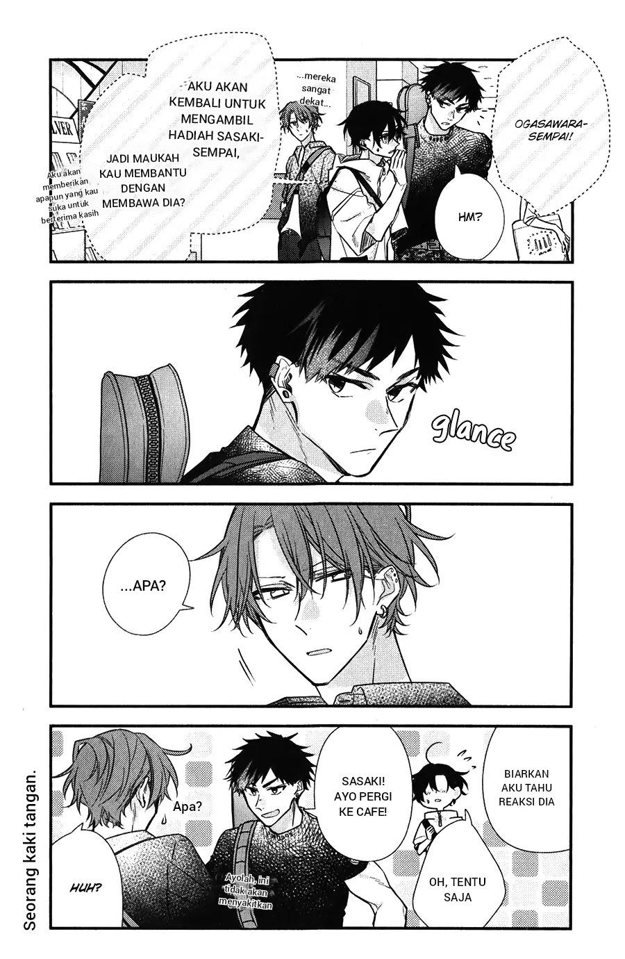 Sasaki to Miyano Chapter 44 - halaman 22
