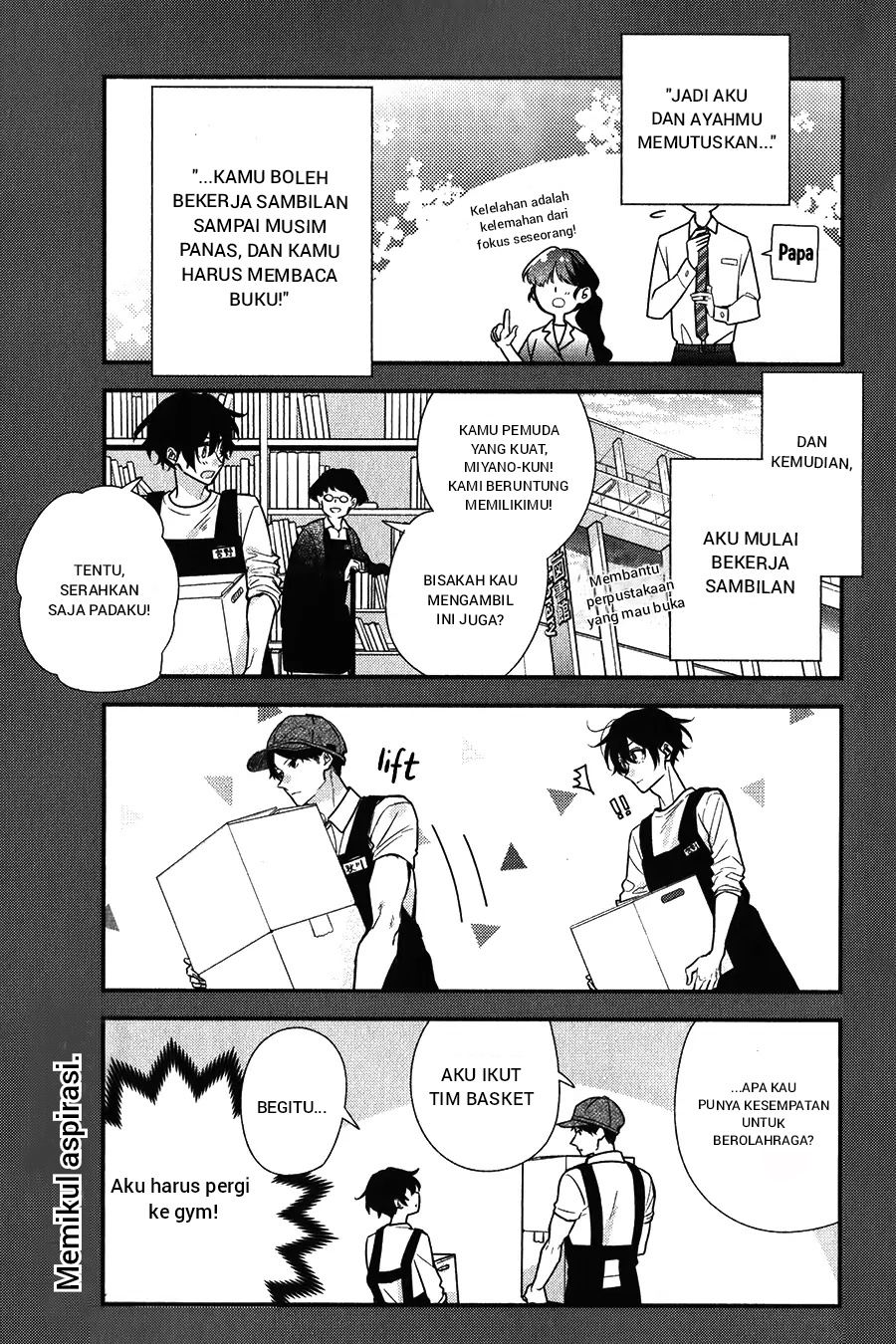 Sasaki to Miyano Chapter 44 - halaman 7