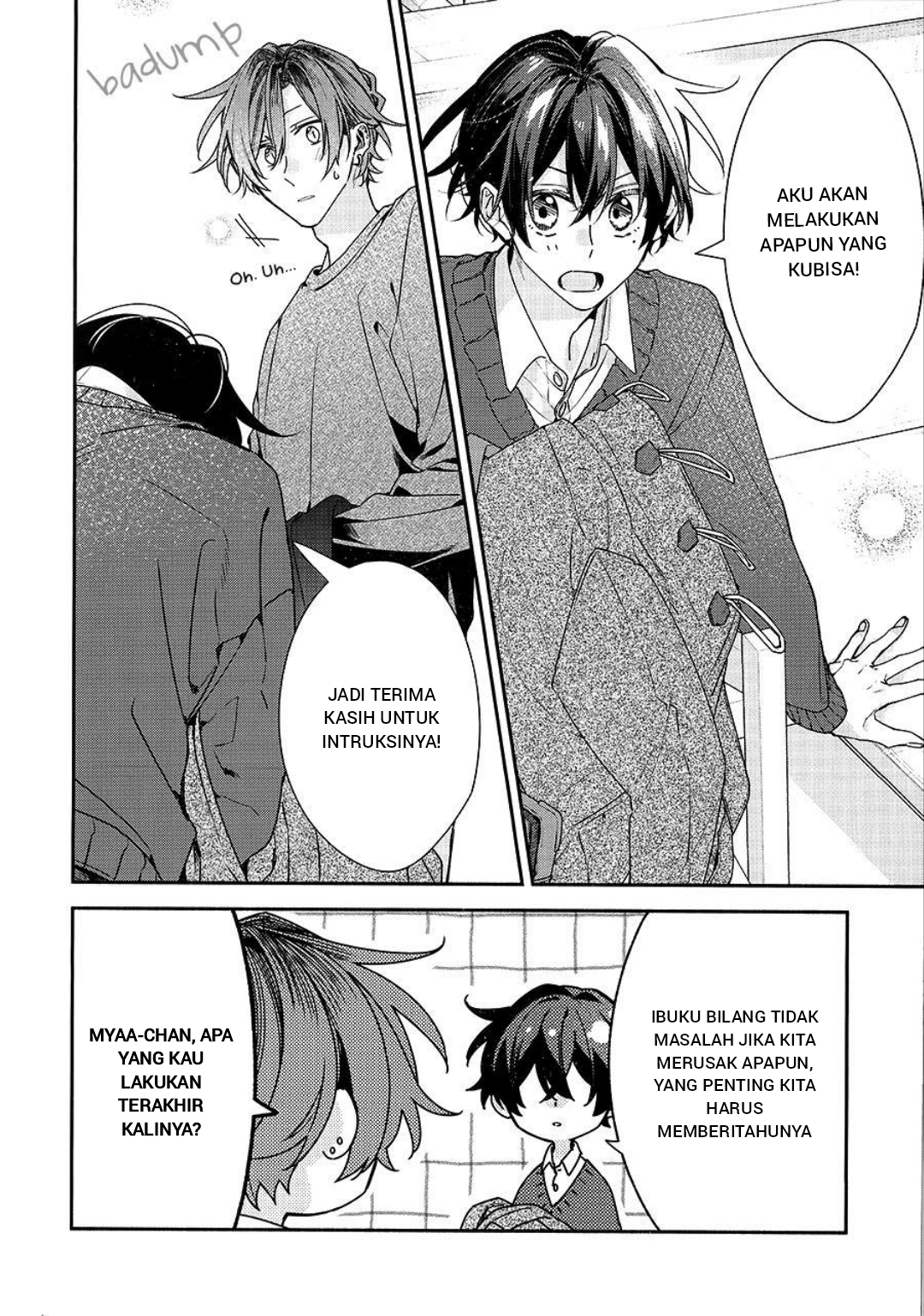 Sasaki to Miyano Chapter 46.91 - halaman 4