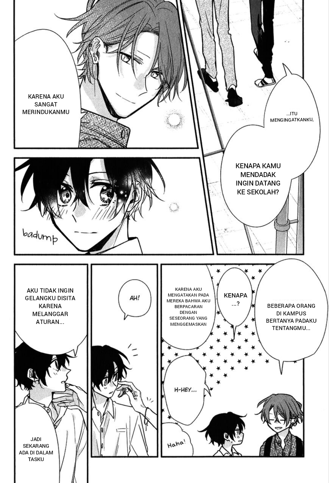 Sasaki to Miyano Chapter 46 - halaman 14