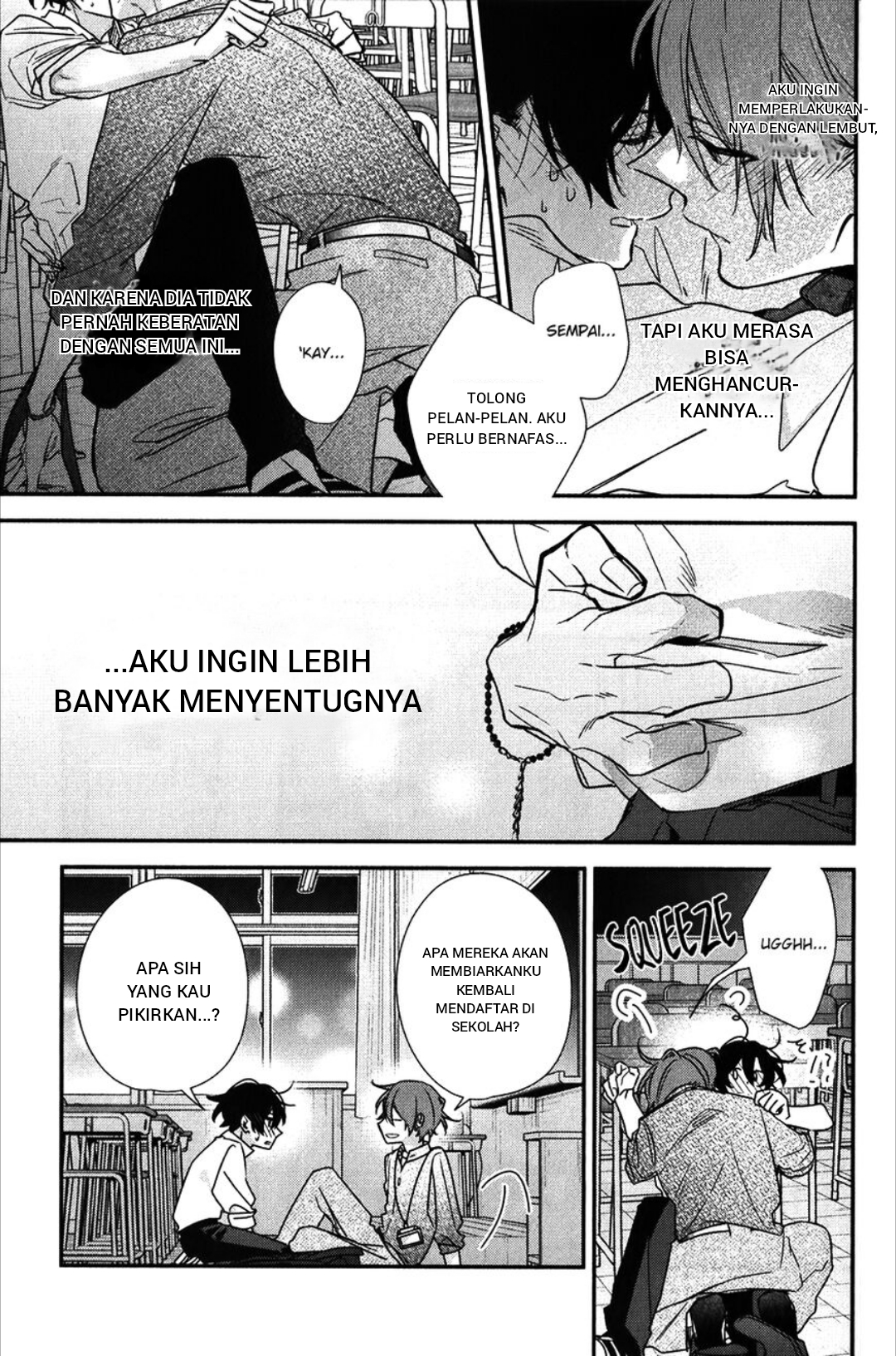 Sasaki to Miyano Chapter 46 - halaman 19