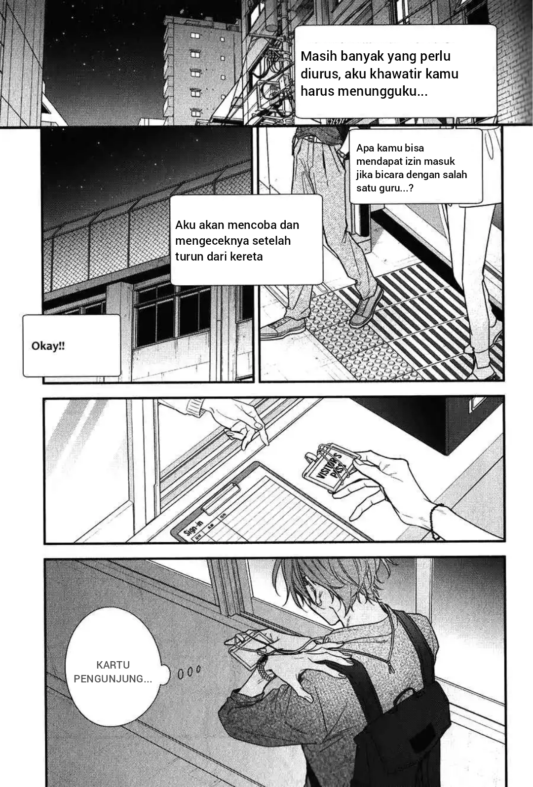 Sasaki to Miyano Chapter 46 - halaman 9