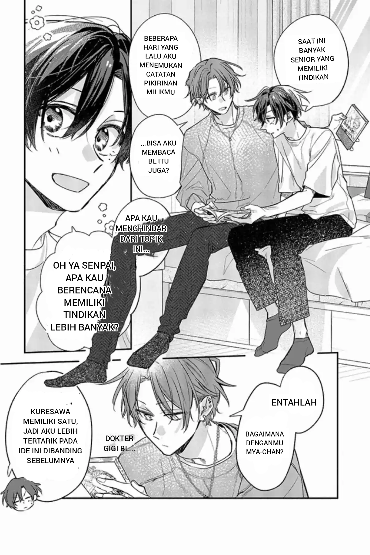Sasaki to Miyano Chapter 47 - halaman 13