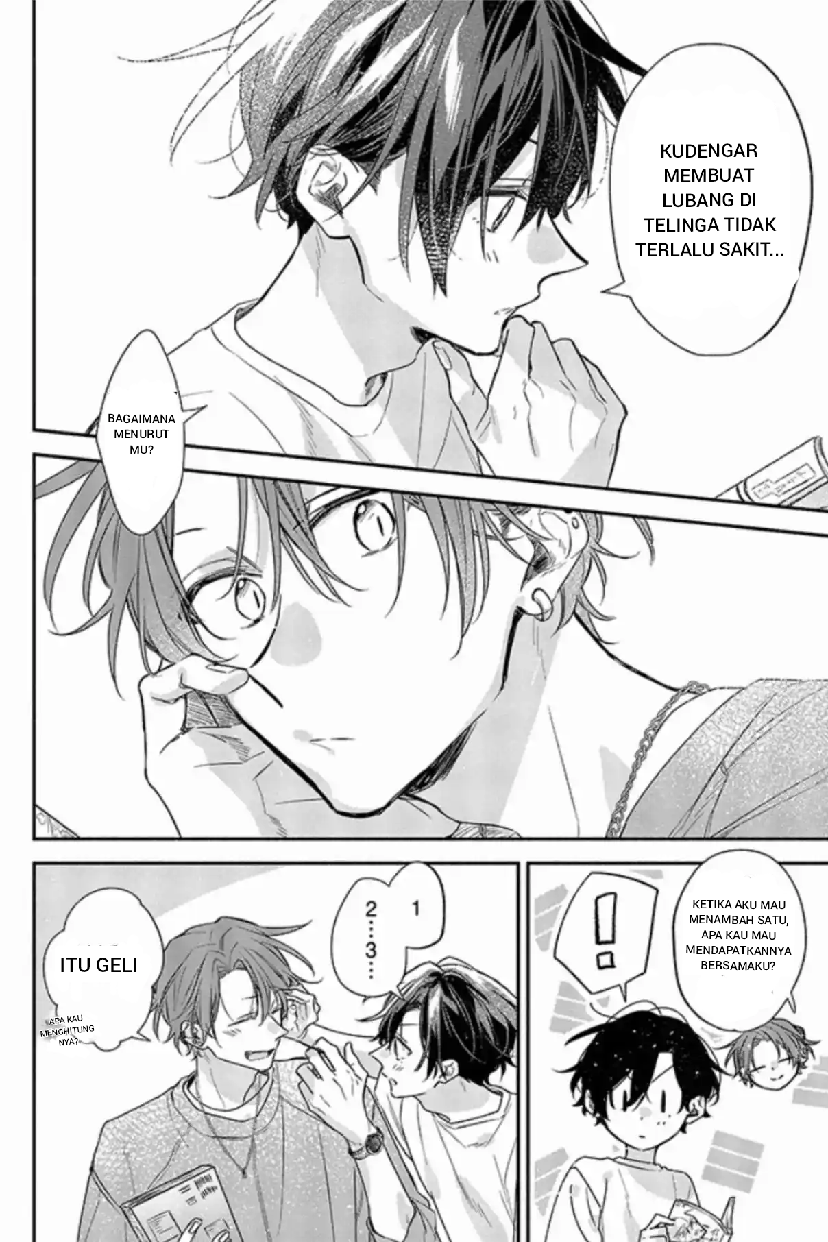 Sasaki to Miyano Chapter 47 - halaman 14