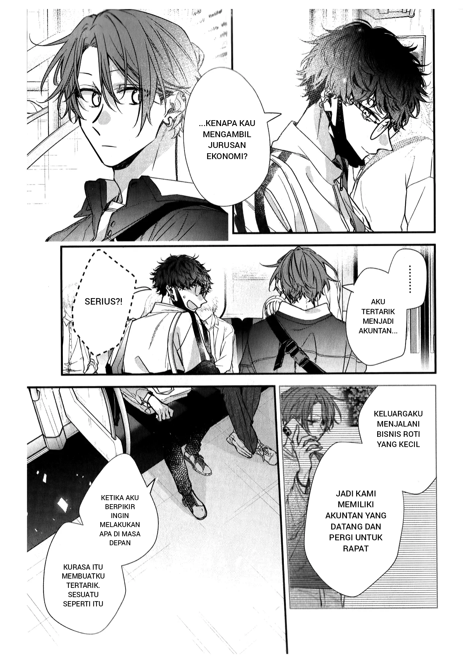 Sasaki to Miyano Chapter 48 - halaman 17
