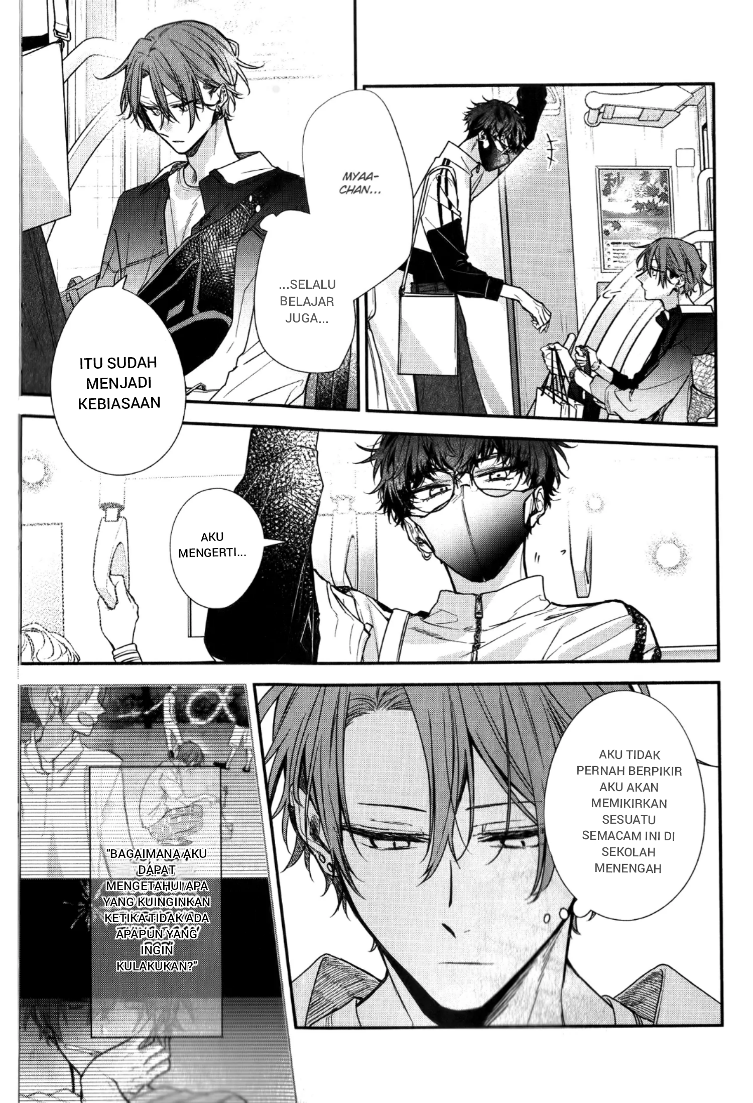 Sasaki to Miyano Chapter 48 - halaman 19