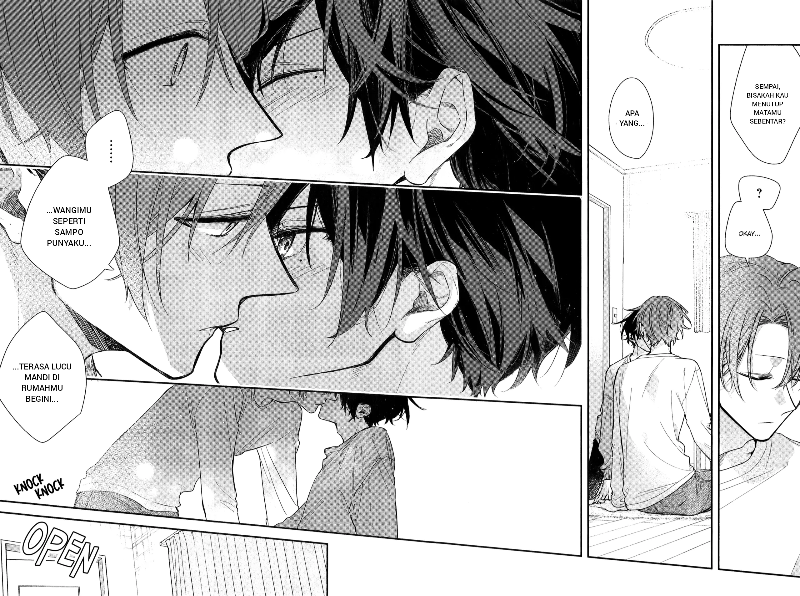 Sasaki to Miyano Chapter 50 - halaman 14