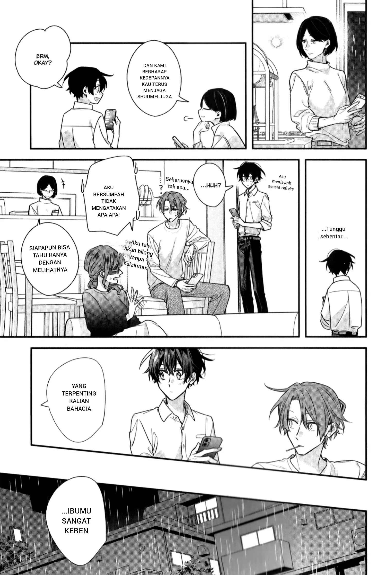 Sasaki to Miyano Chapter 50 - halaman 18