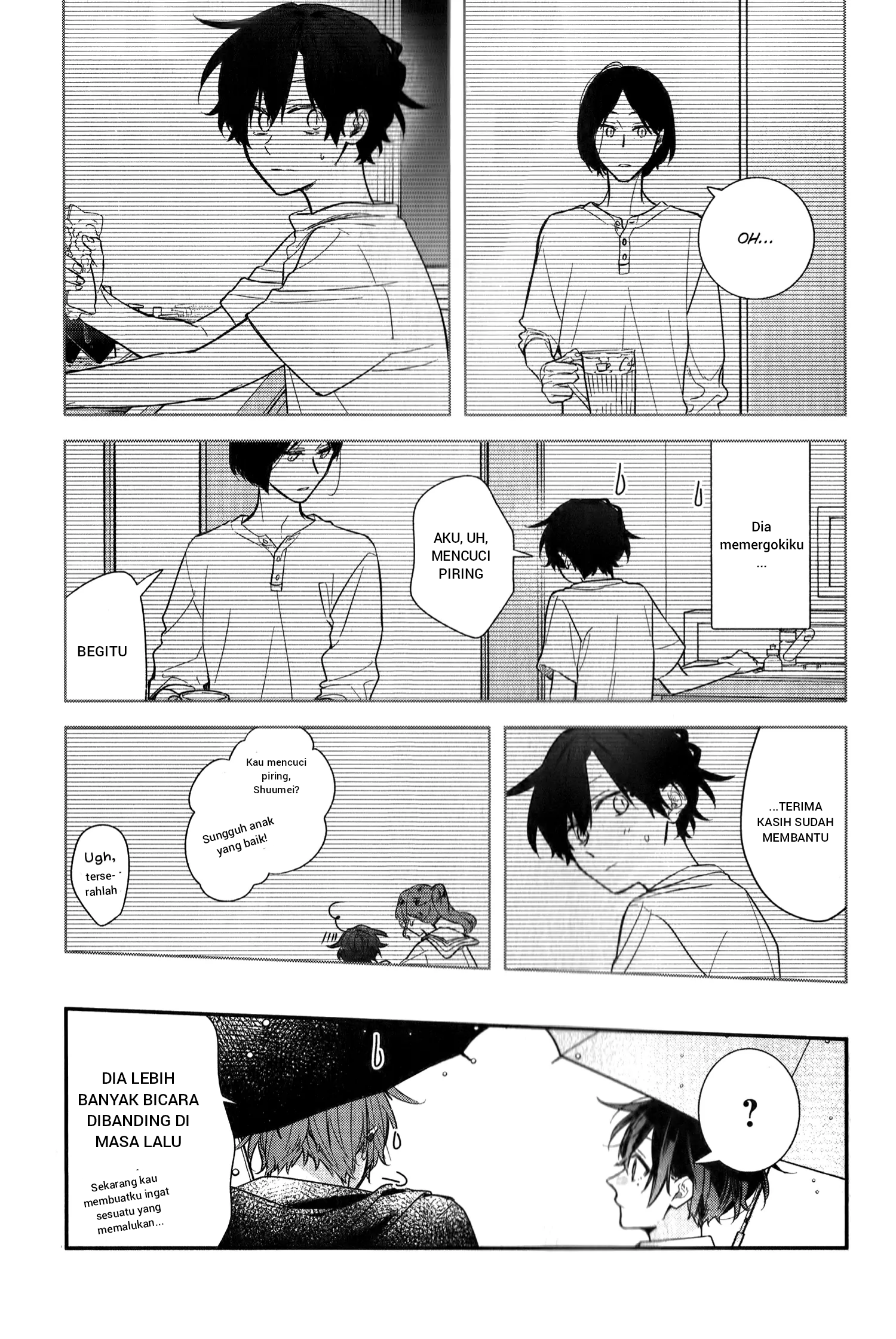 Sasaki to Miyano Chapter 50 - halaman 20
