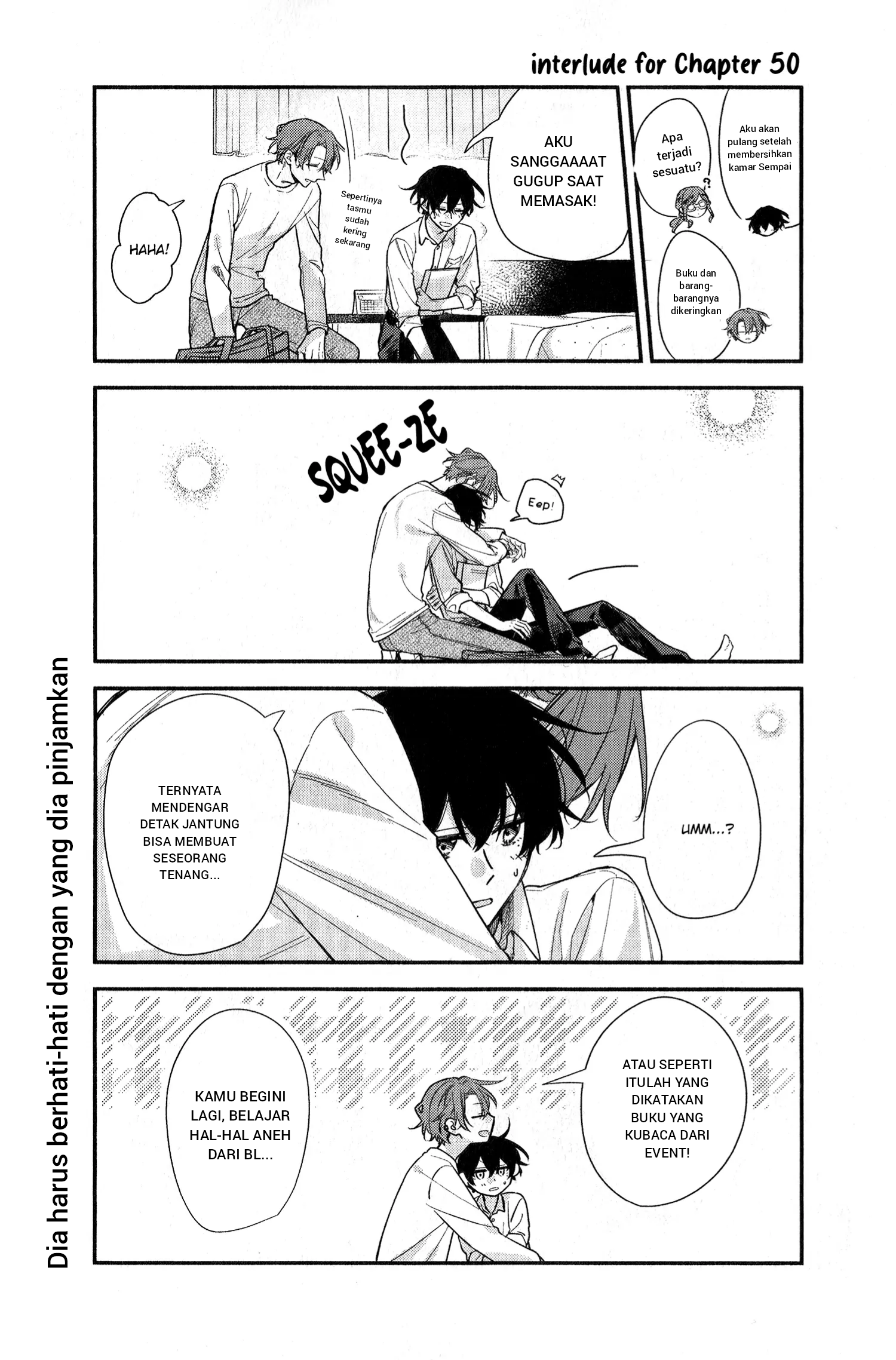 Sasaki to Miyano Chapter 51.5 - halaman 16