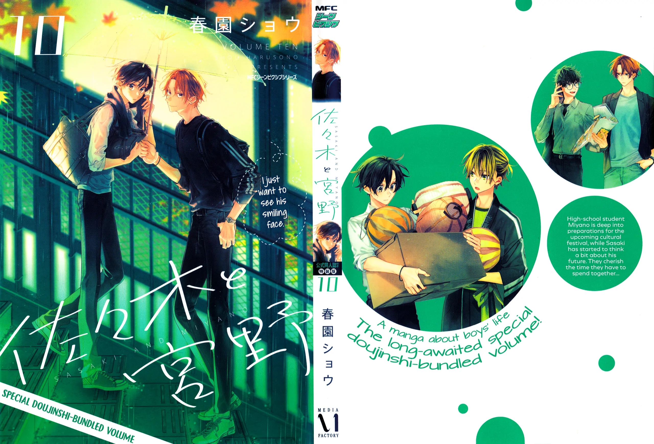 Sasaki to Miyano Chapter 51.5 - halaman 4