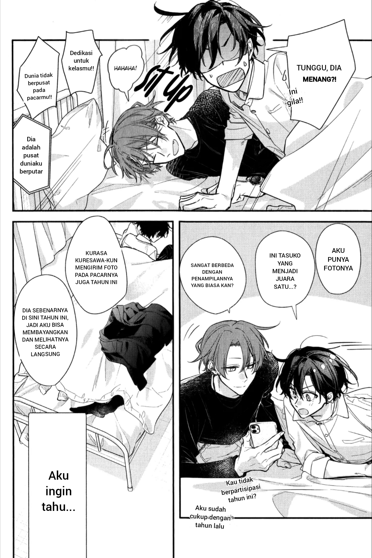 Sasaki to Miyano Chapter 51 - halaman 22