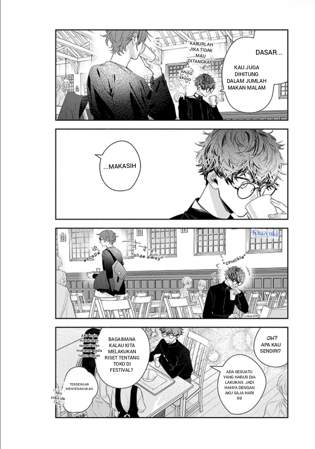 Sasaki to Miyano Chapter 54 - halaman 11