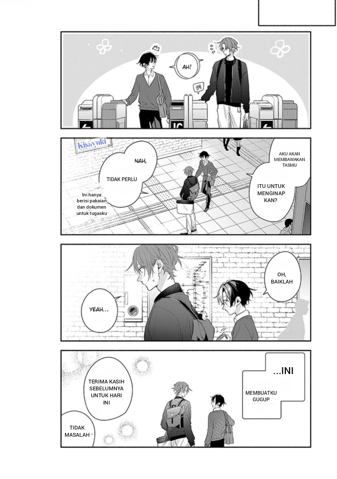 Sasaki to Miyano Chapter 54 - halaman 12