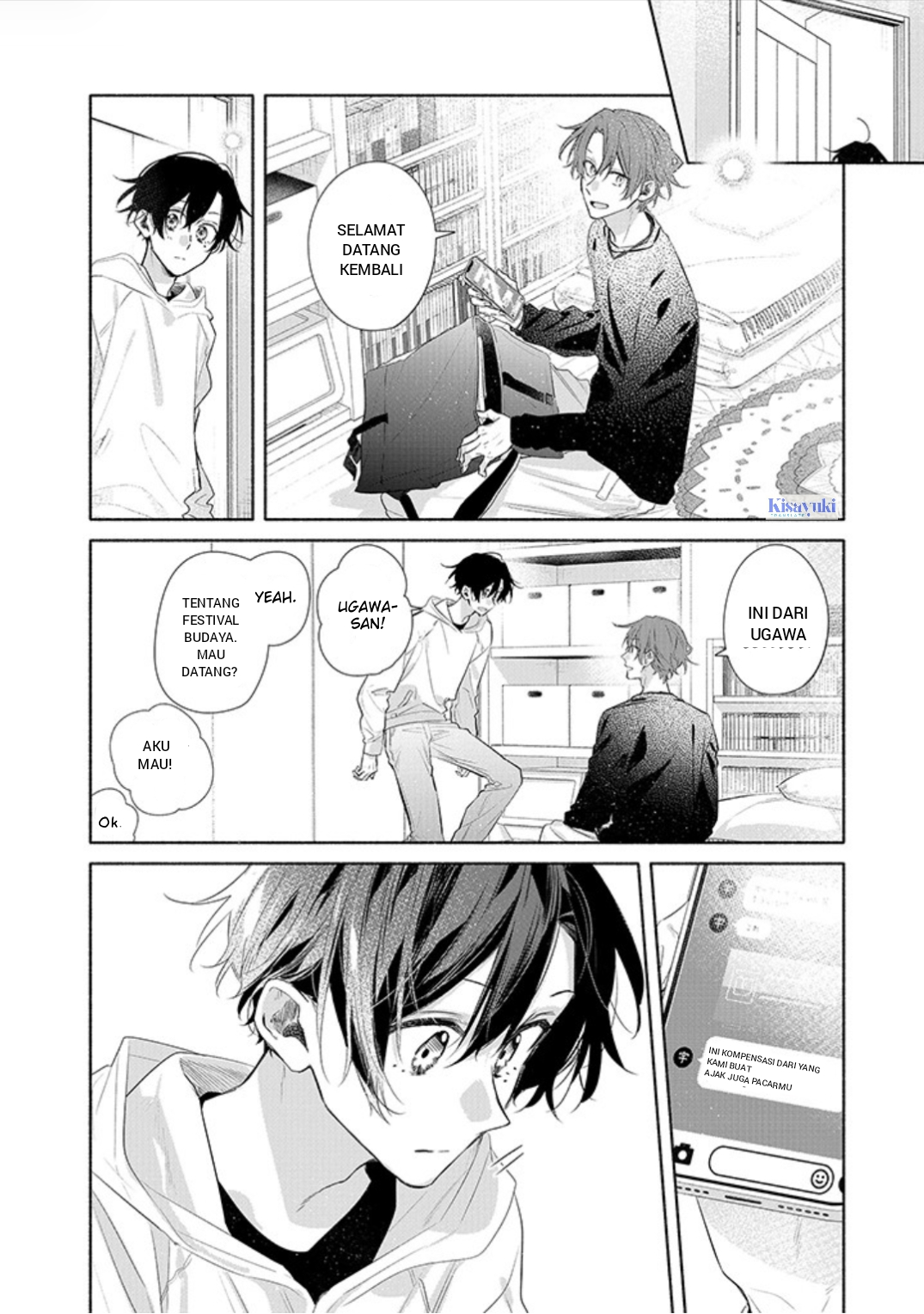 Sasaki to Miyano Chapter 54 - halaman 22
