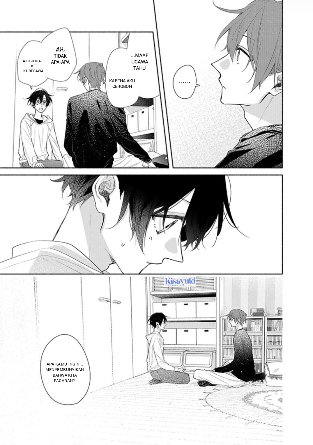 Sasaki to Miyano Chapter 54 - halaman 23