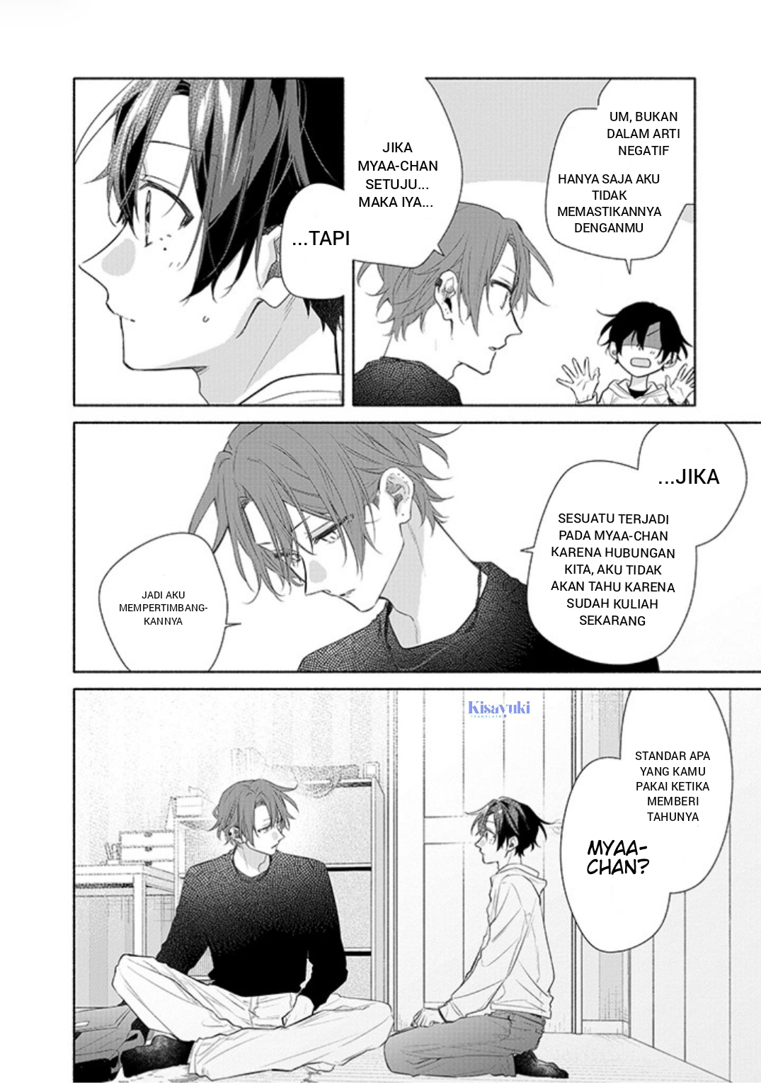 Sasaki to Miyano Chapter 54 - halaman 24